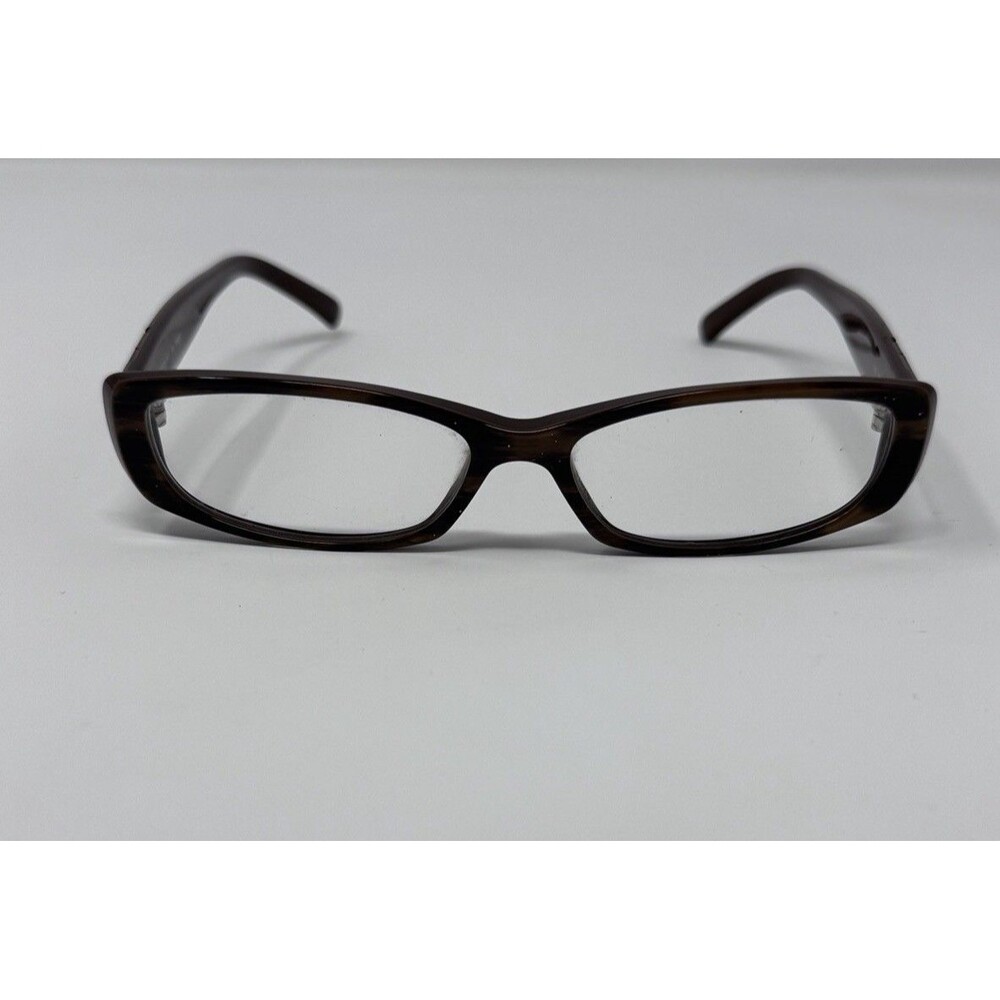 Fendi Eyeglasses F767 205 Brown Wood Grain Italy 52•15 140 FRAMES ONLY